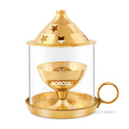 My Borosil Mangal Akhand Diya, Medium | Grocsy