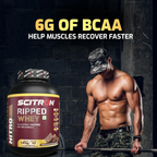 Scitron Ripped Whey Protein Powder Flavor Chocolate Fudge Brownie | Grocsy