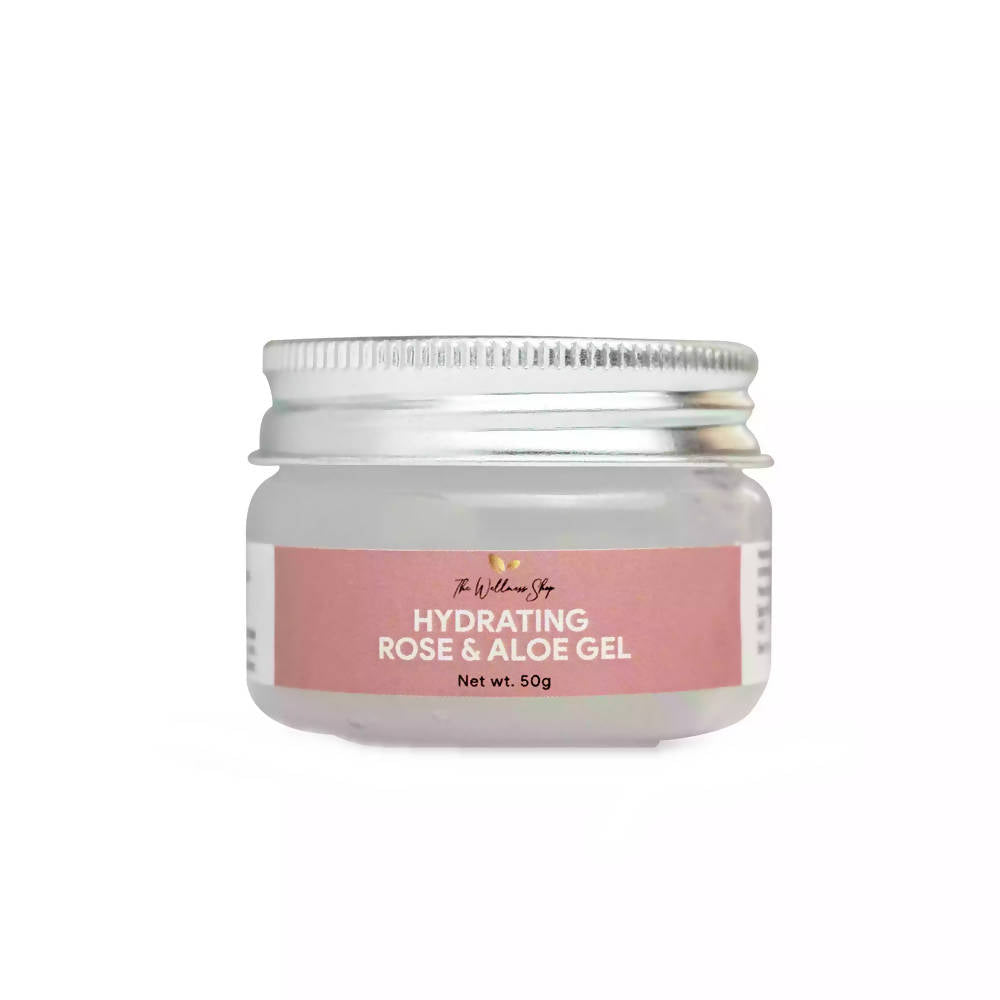 The Wellness Shop Hydrating Rose And Aloe Vera Face Gel | Grocsy