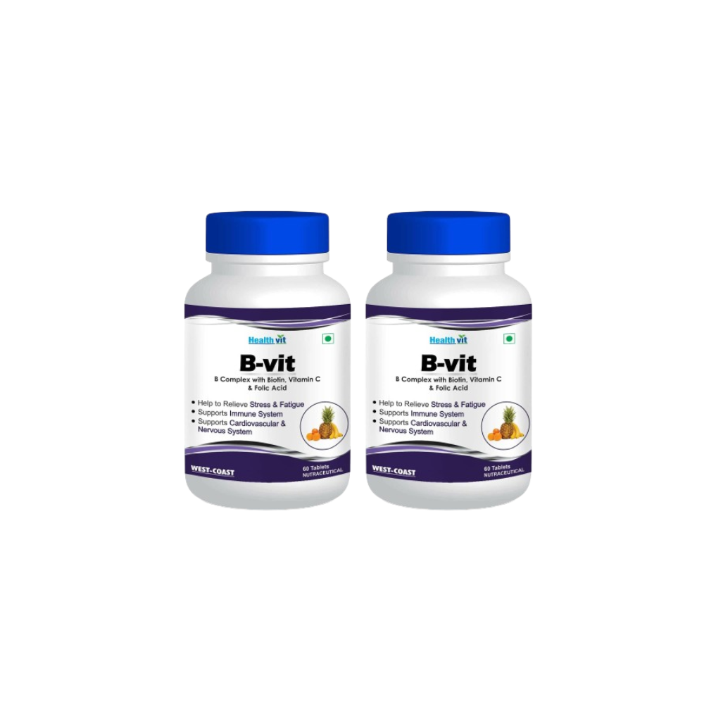 Healthvit Nutrition Natural B-Vit Tablets | Grocsy