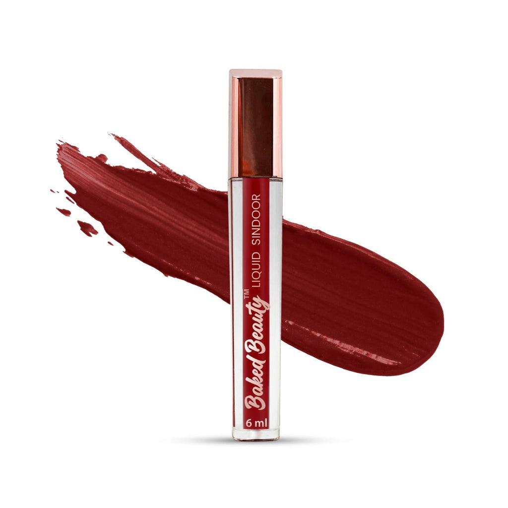 Baked Beauty Liquid Sindoor - Maroon | Grocsy