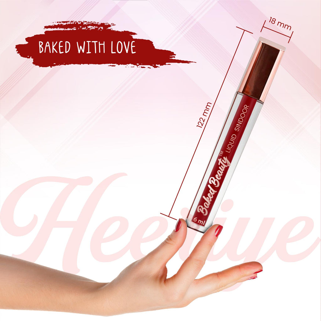 Baked Beauty Liquid Sindoor - Maroon | Grocsy