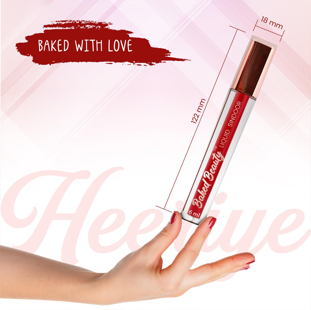Baked Beauty Liquid Sindoor - Red | Grocsy