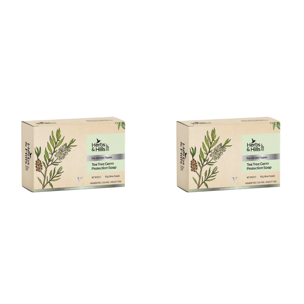 Herbs & Hills Tea Tree Germ Protection Soap | Grocsy