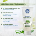 The Moms Co Natural Aloe Vera Gel | Grocsy