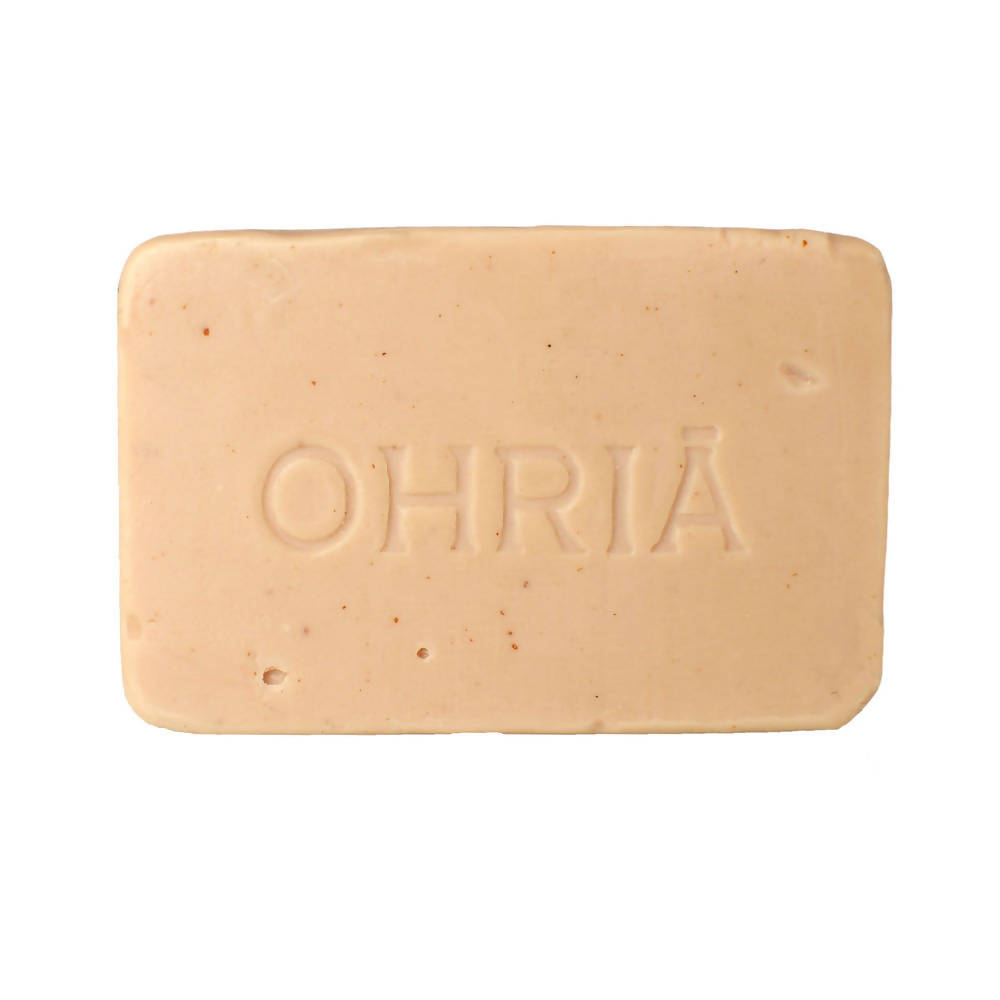 Ohria Ayurveda Almond Honey And Oats Bathing Bar | Grocsy