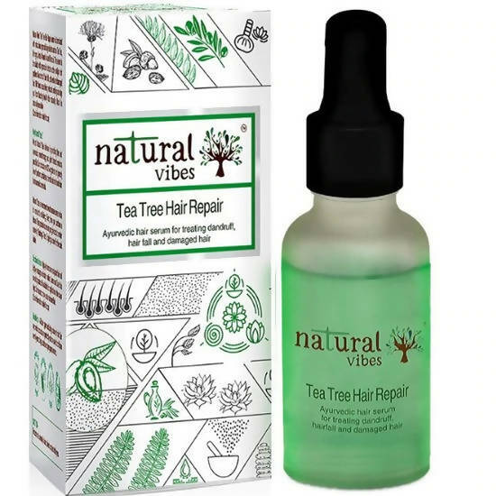 Natural Vibes Ayurvedic Tea Tree Hair Repair Serum | Grocsy