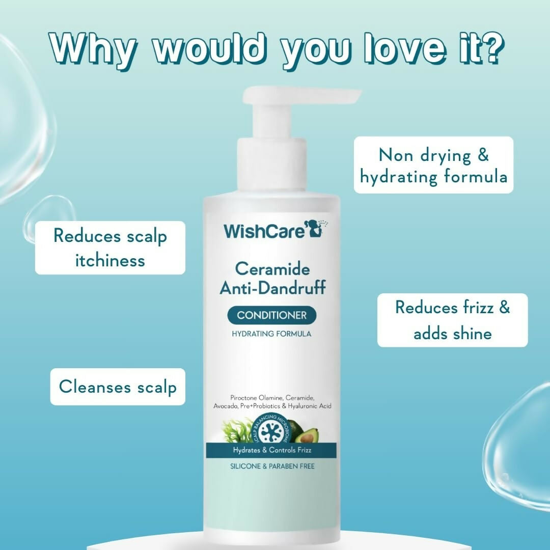 WishCare Ceramide Anti Dandruff Conditioner | Grocsy