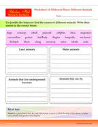 Step By Step Skills Scrambled Words-1(Tearble Colourful Worksheets) | Grocsy