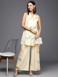 Ahalyaa Women's Traditional Wear Co-ods - Off-white | Grocsy