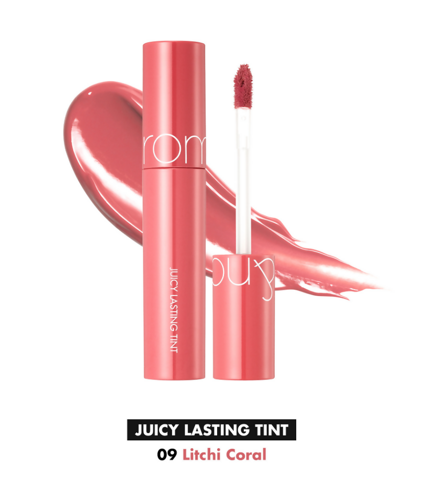 Rom&nd Juicy Lasting Tint - 09 Litchi Coral | Grocsy