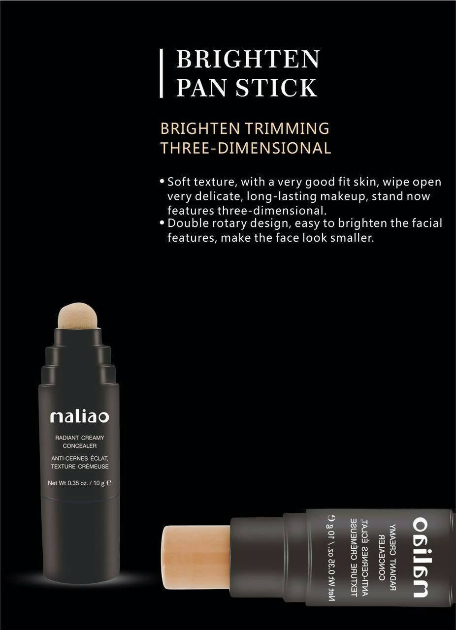 Maliao Professional Matte Look Radiant Creamy Concealer | Grocsy