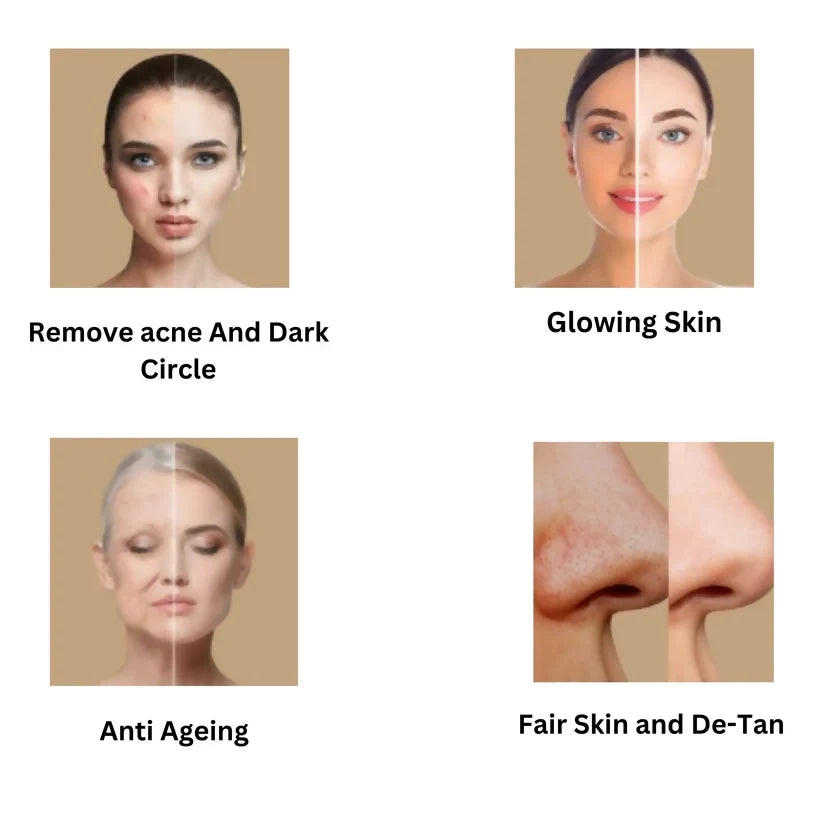 Etheric Herbal Face & Body Wash Powder – Natural Anti Acne & Skin Brightening Care | Grocsy