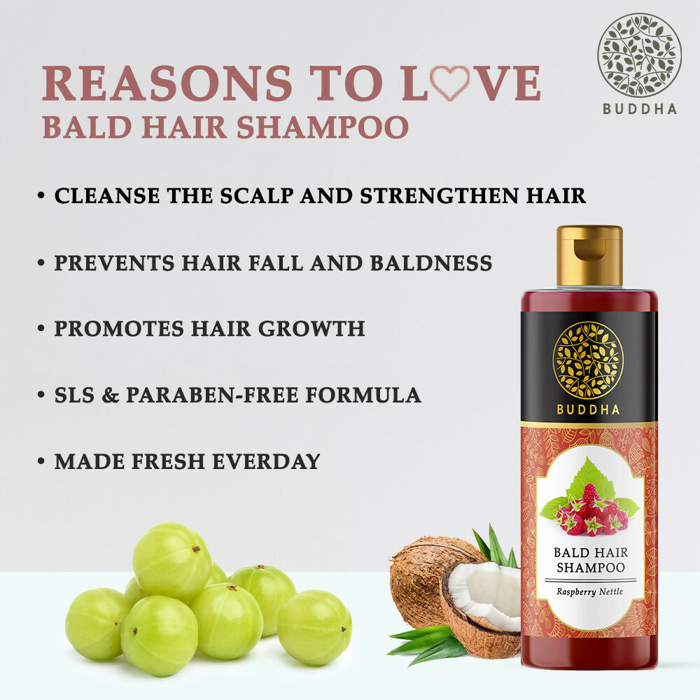 Buddha Natural Bald Hair Shampoo | Grocsy