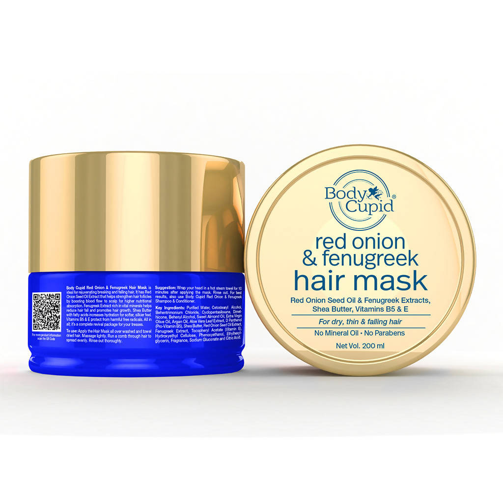 Body Cupid Red Onion And Fenugreek Hair Mask | Grocsy