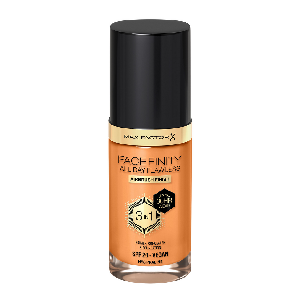 Max Factor Face Finity All Day Flawless 3 In 1 Foundation - Praline | Grocsy