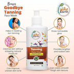 The Indie Earth Goodbye Tanning (Skin Lightening) Facewash | Grocsy