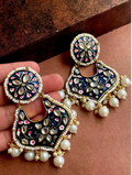 Joban Fashion Meenakari Beads And Stone Work Earring | Grocsy