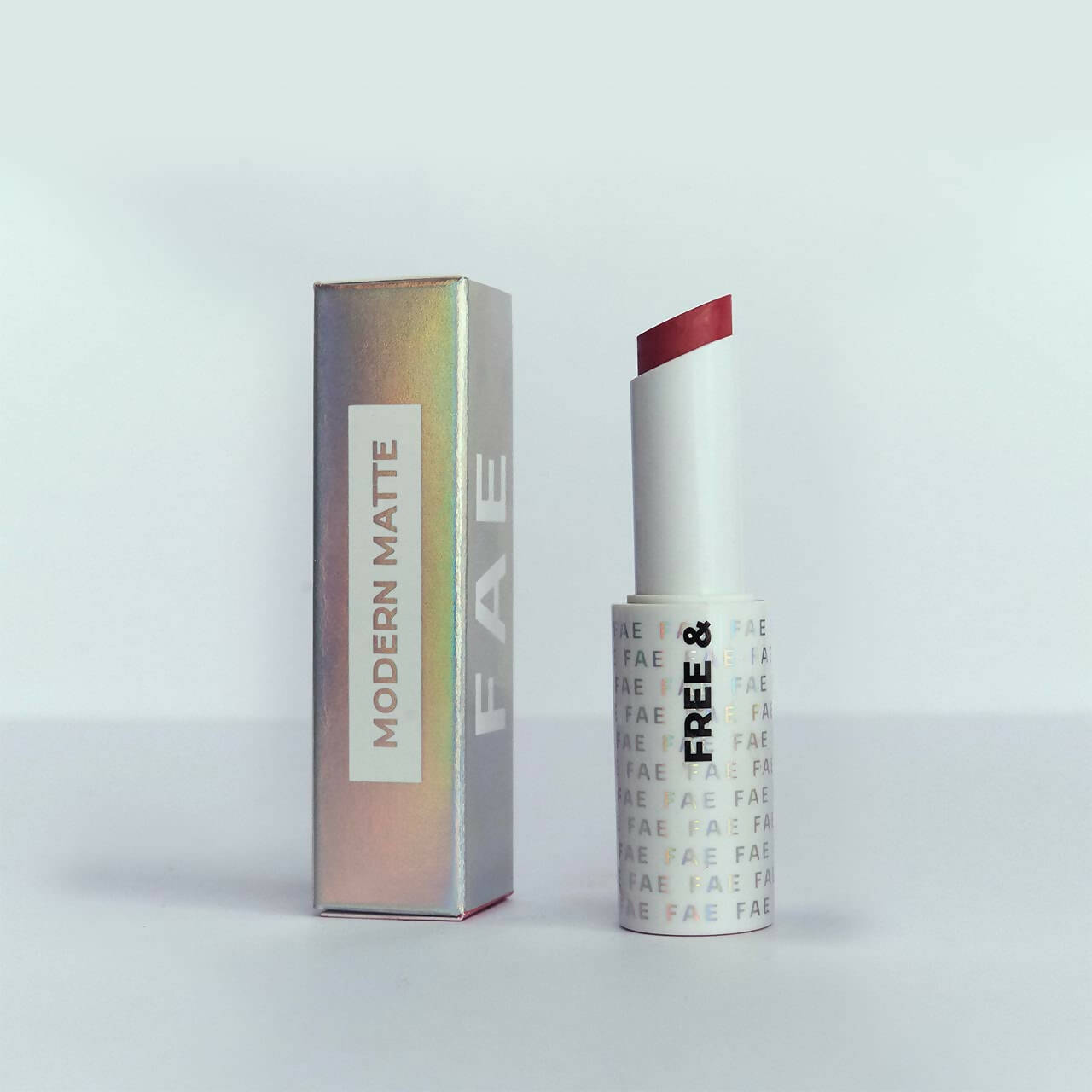 FAE Beauty Merlot Pink Modern Matte Lipstick - Shade Eccentric | Grocsy