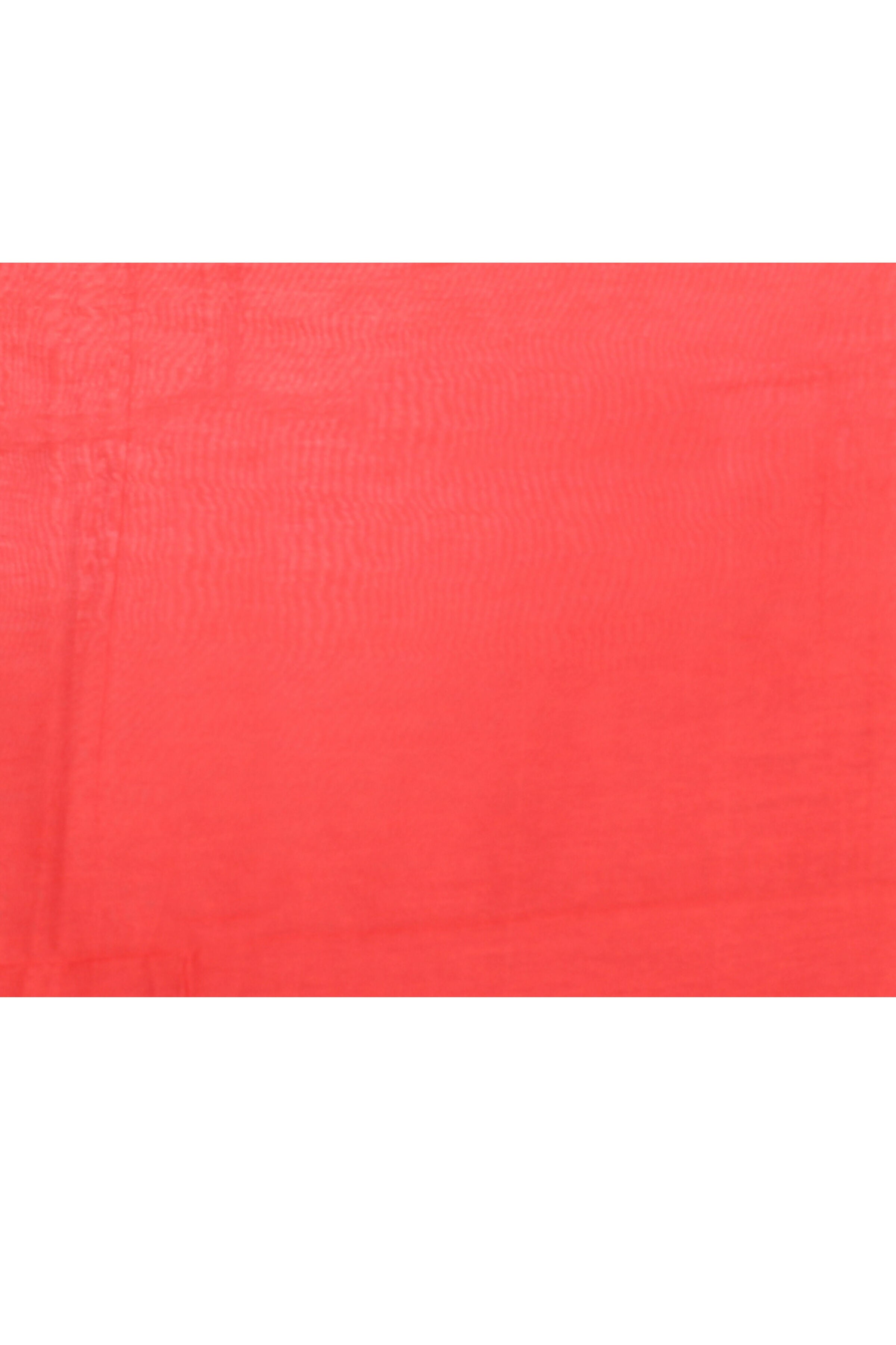 Piyari Fashion Women's Red Self Sequins Embellished Cotton Blend Jamdani Saree | Grocsy