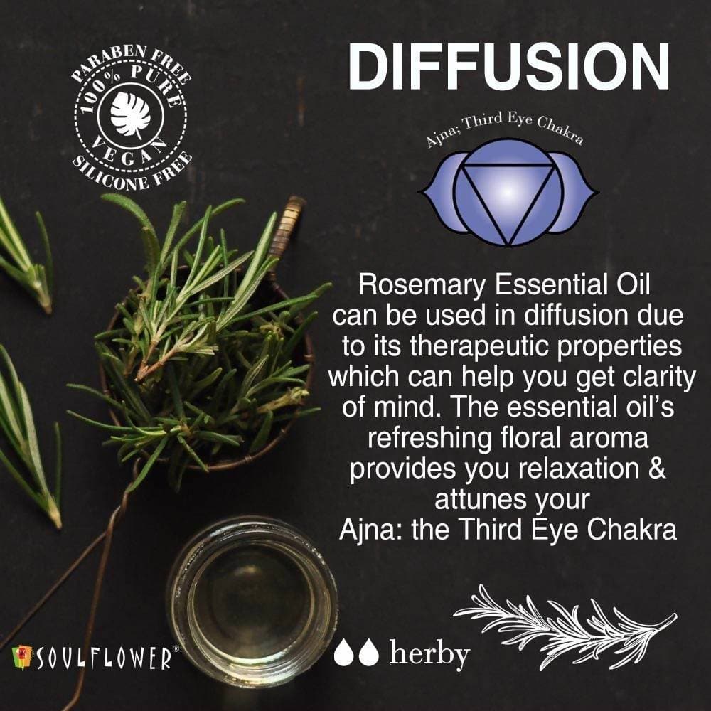 Soulflower Rosemary Essential Oil | Grocsy