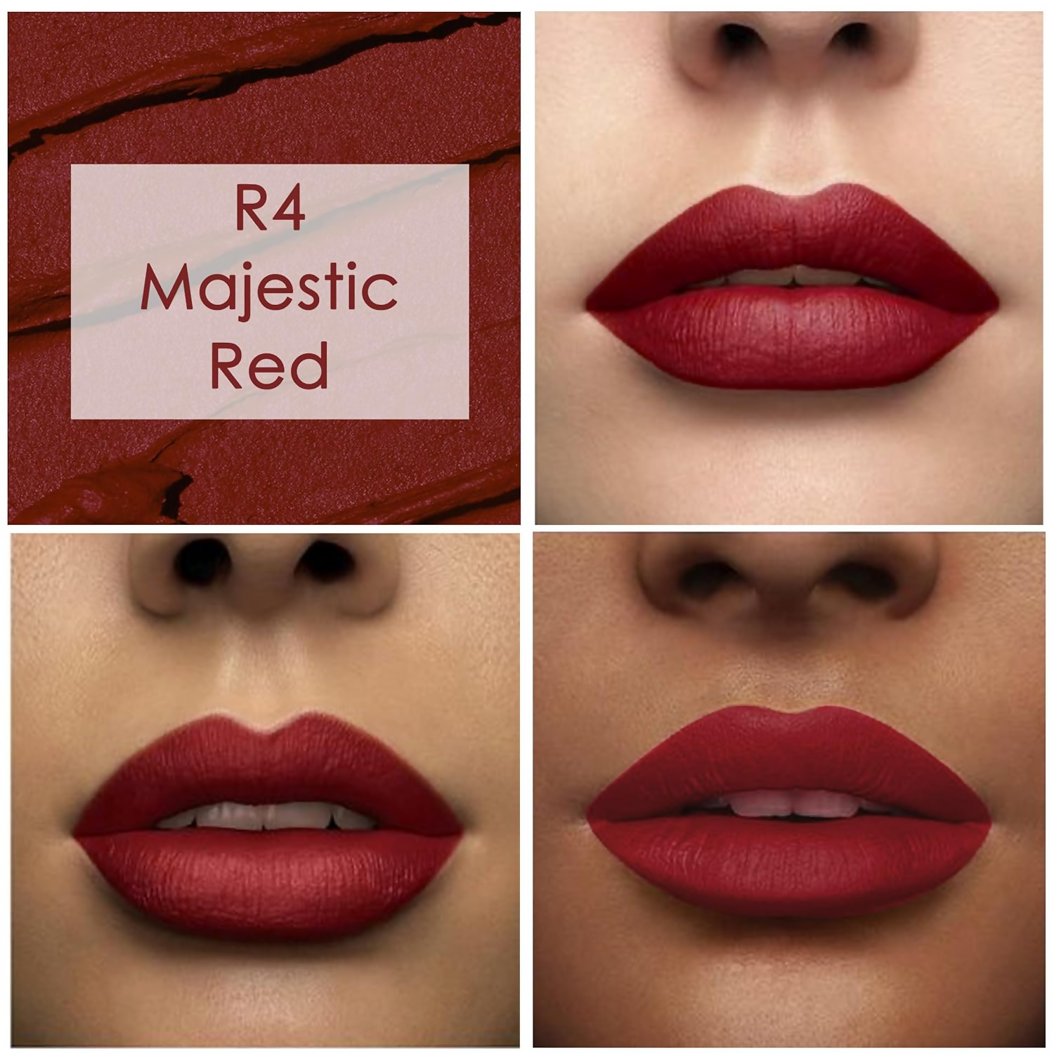 Good Vibes HydraGlow Creme Lipstick - Majestic Red | Grocsy