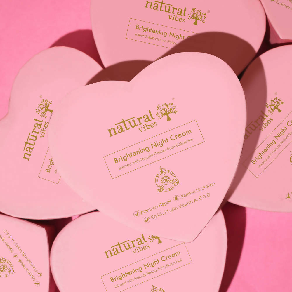 Natural Vibes Glow & Brightening Night Cream | Grocsy