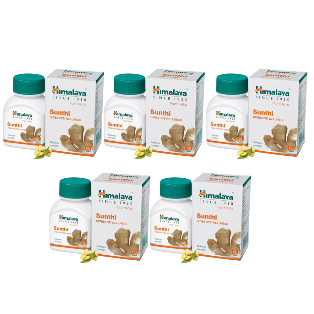 Himalaya Herbals Sunthi Digestive Wellness Tabs | Grocsy