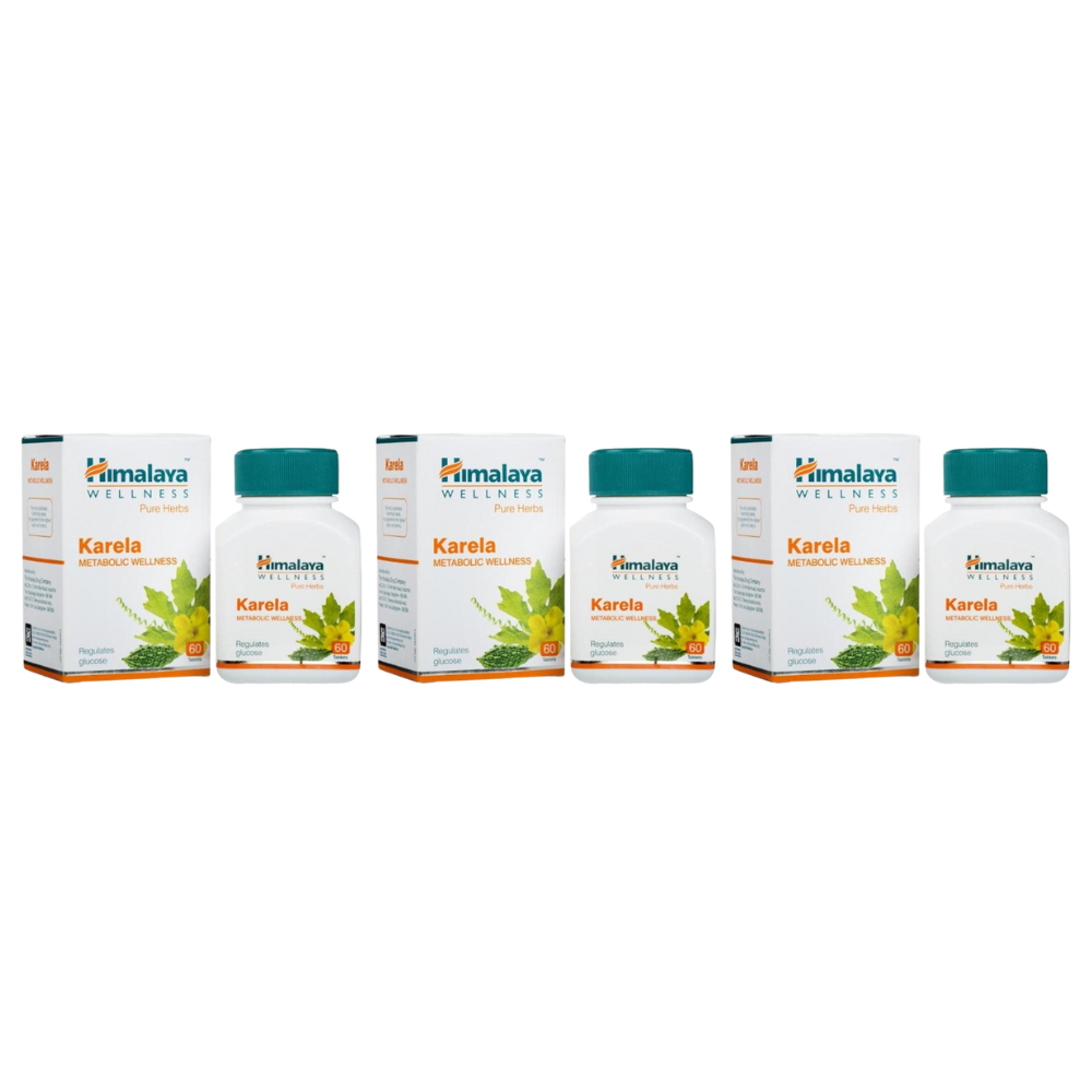 Himalaya Wellness Pure Herbs Karela Metabolic Wellness Tablets | Grocsy