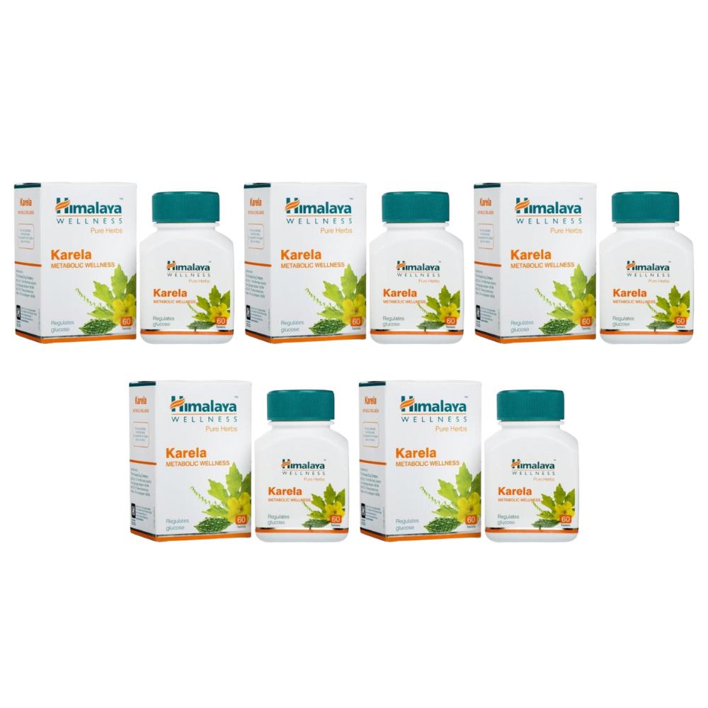 Himalaya Wellness Pure Herbs Karela Metabolic Wellness Tablets | Grocsy