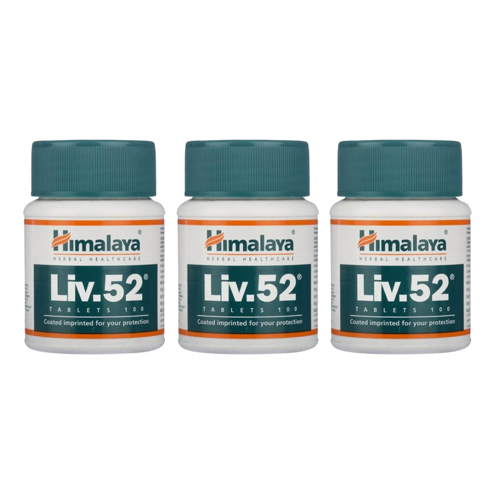 Himalaya Liv.52 Herbal Supplement Tablets - 100 Counts