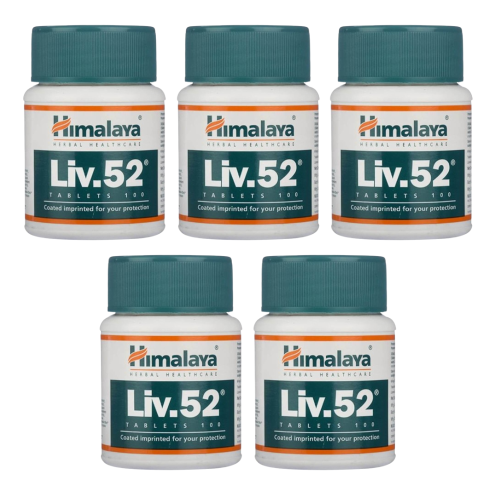 Himalaya Liv.52 Herbal Supplement Tablets - 100 Counts