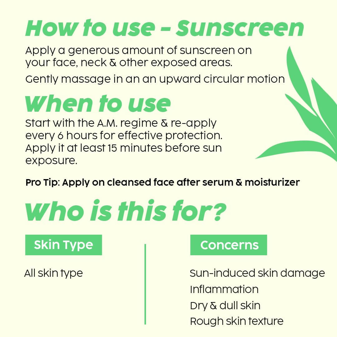 PLIX The Plant Fix Under-Eye Gel and SPF 50+ Guava Glow Sunscreen Combo | Grocsy