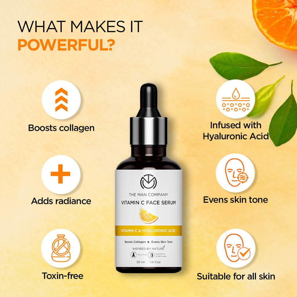 The Man Company Vitamin C Face Serum | Grocsy