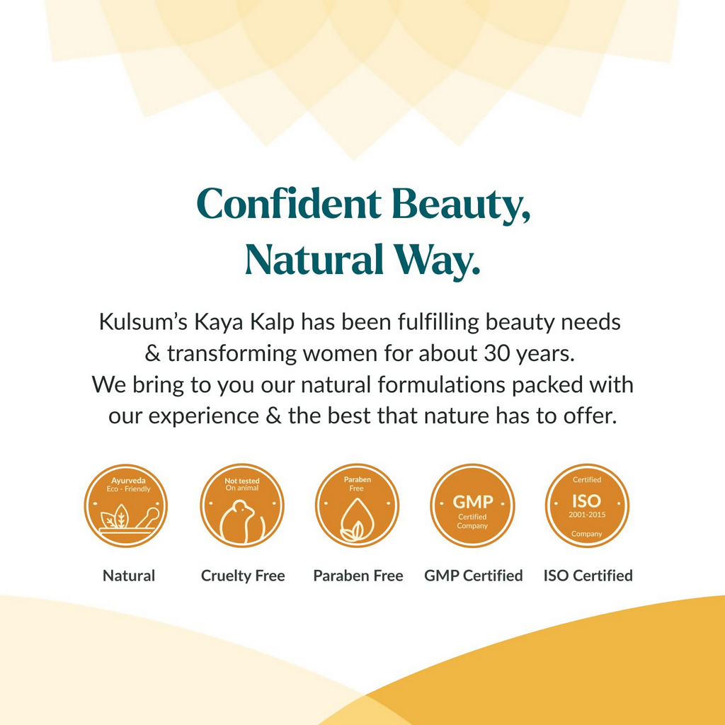 Kulsum's Kaya Kalp Sun Screen Lotion SPF 40 | Grocsy