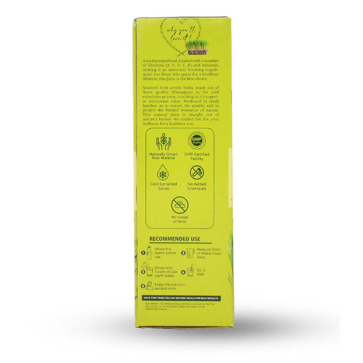 Jivika Naturals Wheat Grass Juice | Grocsy