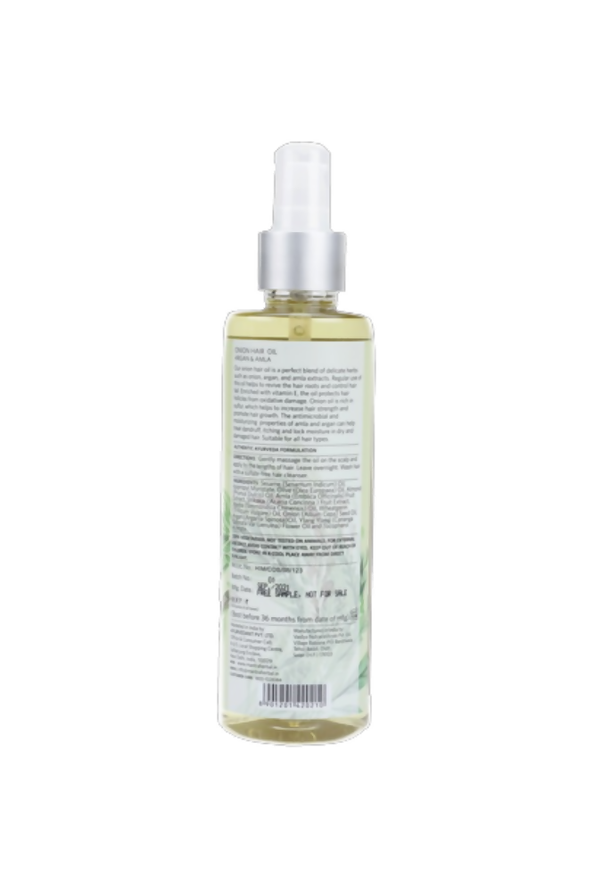 Mantra Herbal Onion Hair Oil Argan & Amla | Grocsy