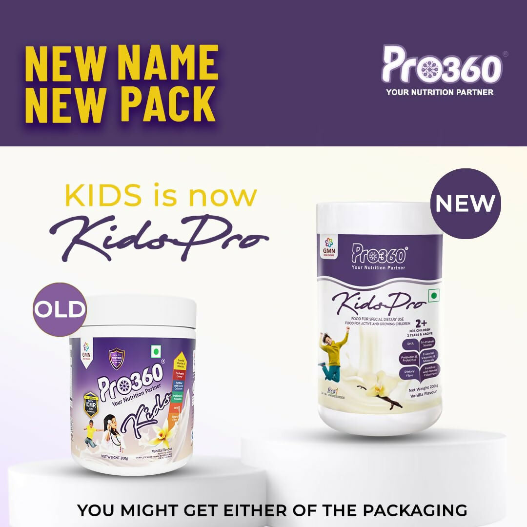 Pro360 Kidspro Protein Powder Child Nutrition for Growing Children, Improves Growth & Active Strong Kids | Grocsy