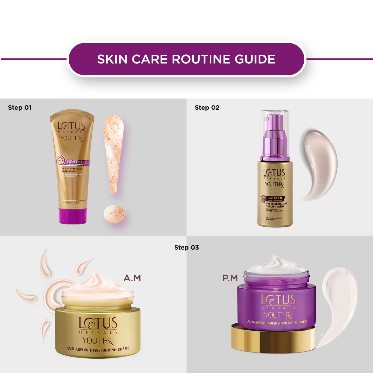 Lotus Herbals YouthRx Gineplex Compound Activating Moisturiser | Grocsy