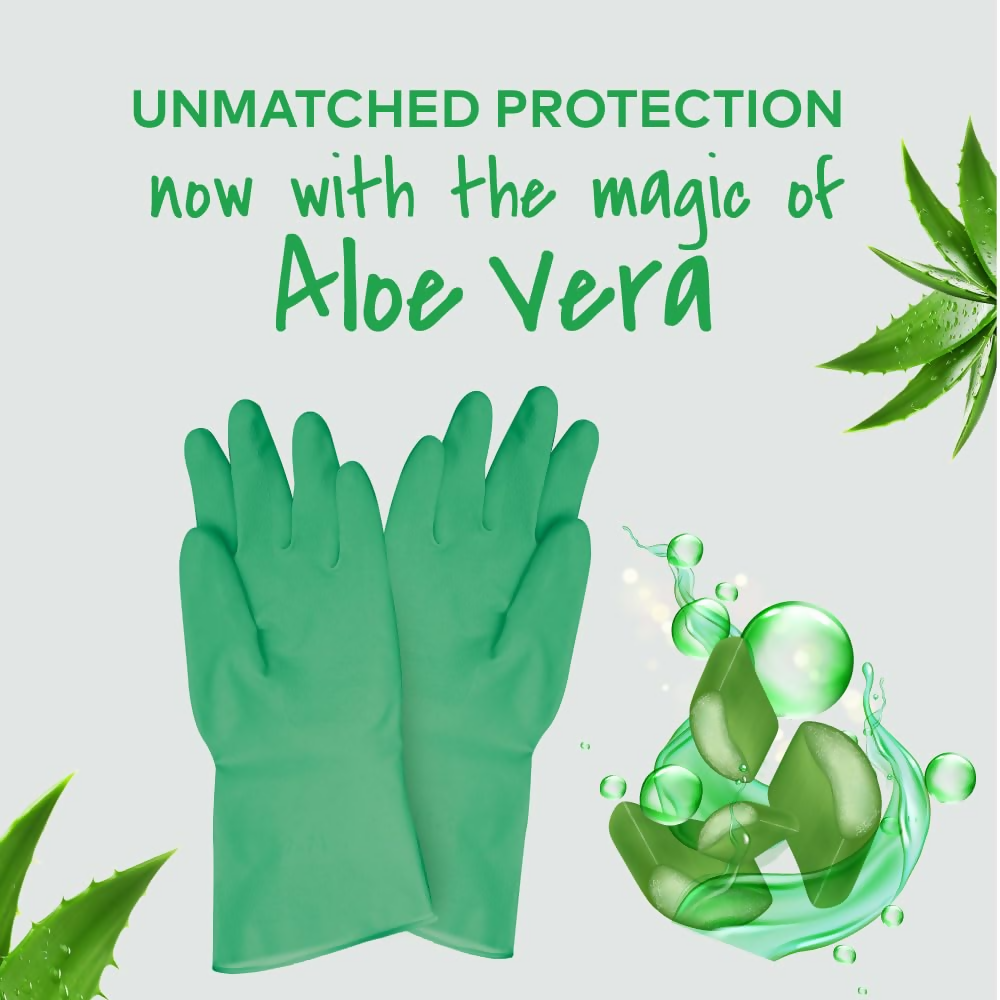 Scotch-Brite Aloe Vera coated Gloves - L | Grocsy