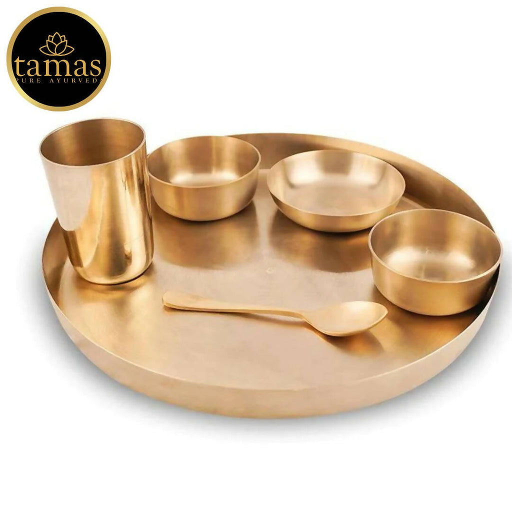 Tamas Bronze Shahi Dinner Set | Grocsy