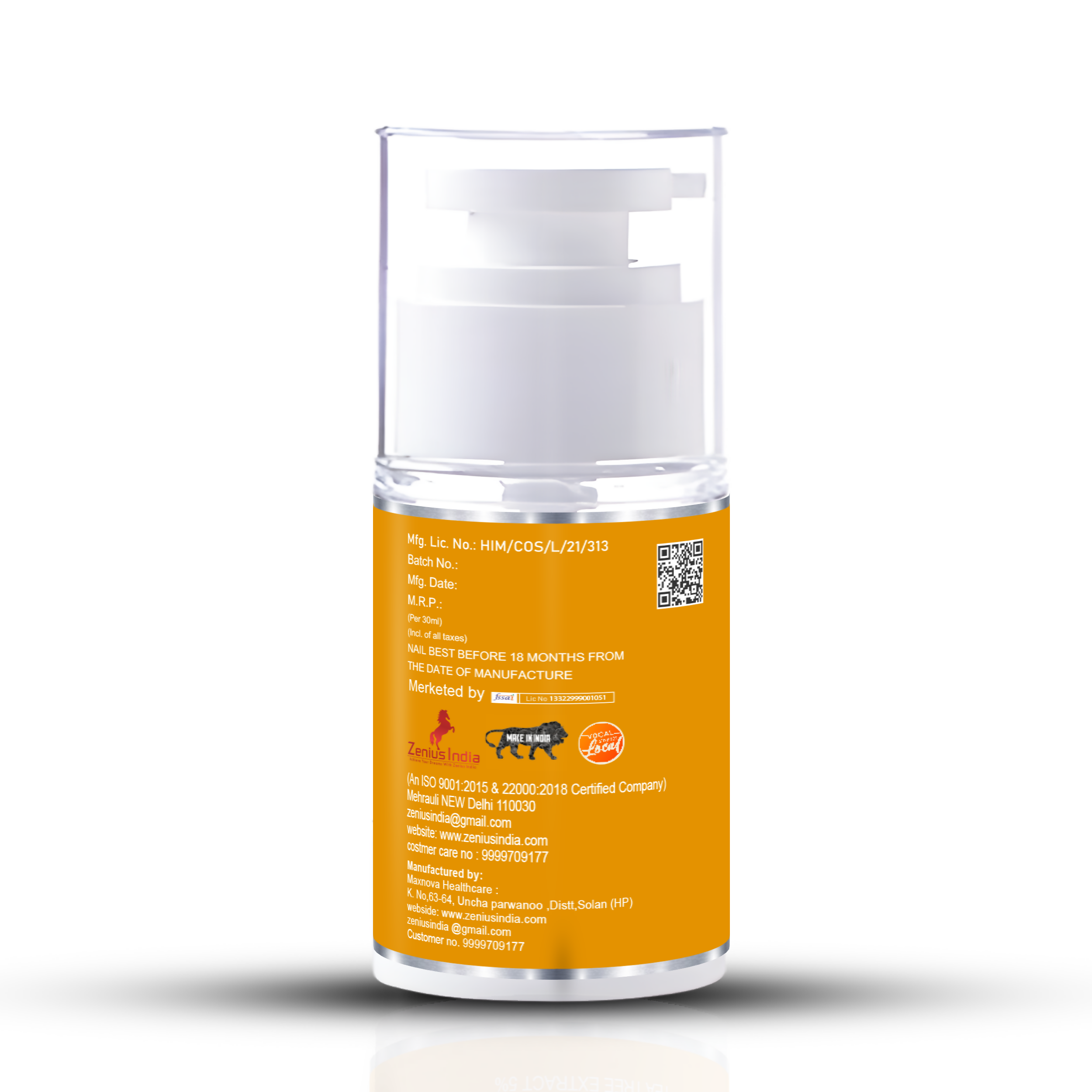 Zenius Hyaluronic Acid Serum for Hydrated Skin | Grocsy