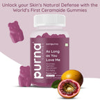 Purna As Long As You Love Me Ceramides Gummies - Passion Fruit | Grocsy