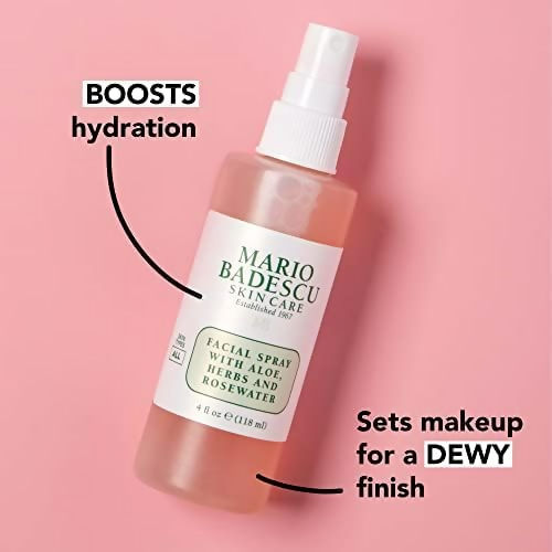 Mario Badescu Facial Spray For All Skin Types Face Mist | Grocsy