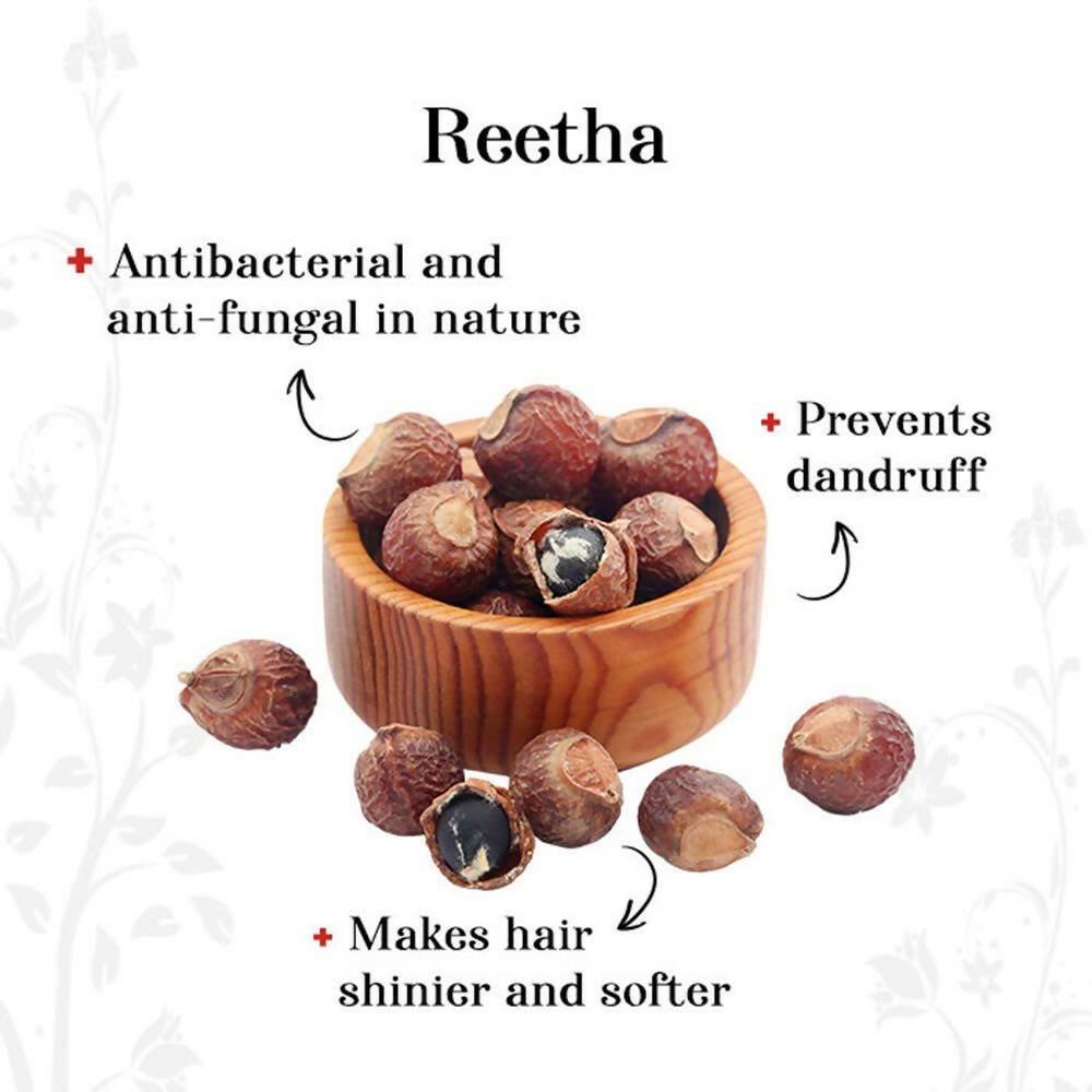 Alps Goodness Amla Reetha & Shikakai Powder | Grocsy