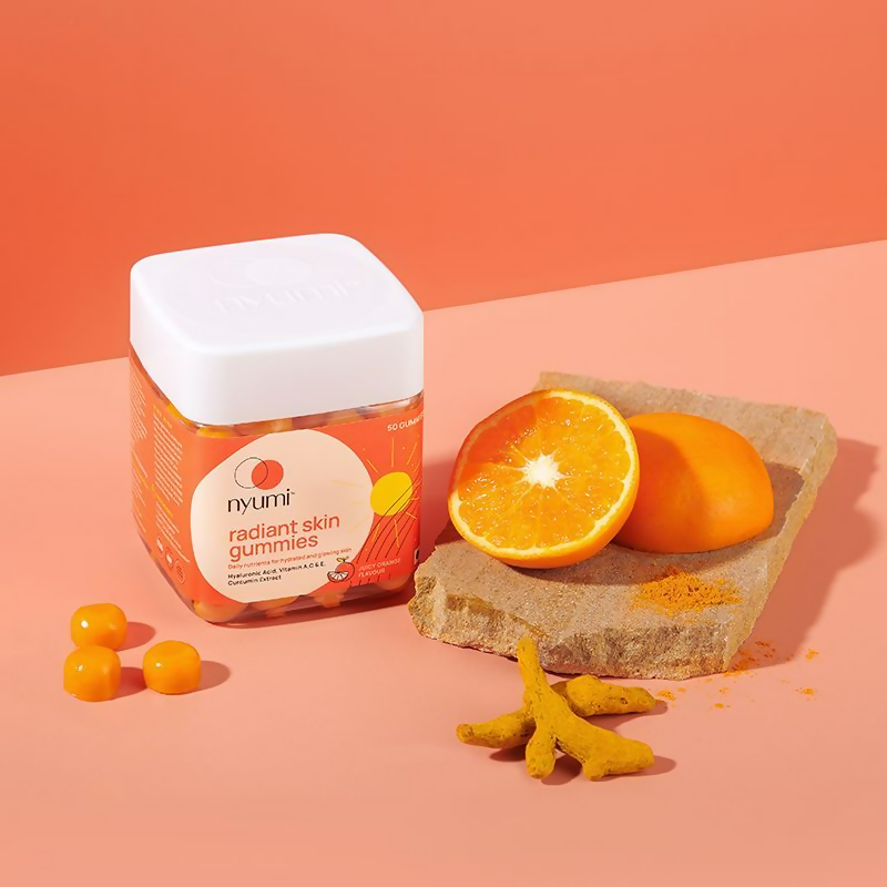 Nyumi Collagen Gummies For Glowing, Hydrated, Youthful Skin - Vitamin C & Hyaluronic Acid | Grocsy