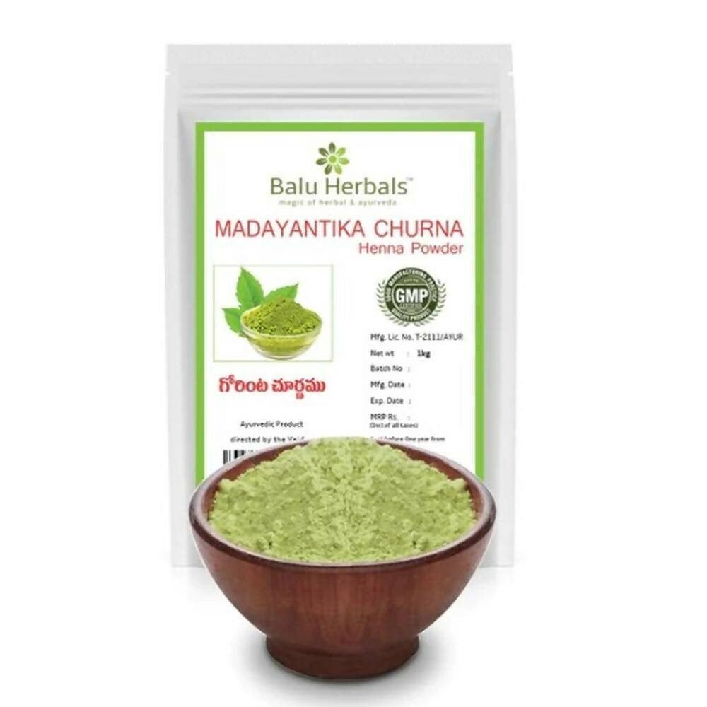 Balu Herbals Madayantika Churna Henna Powder | Grocsy