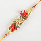Krishna Charming Rakhi & Almonds Jar | Grocsy