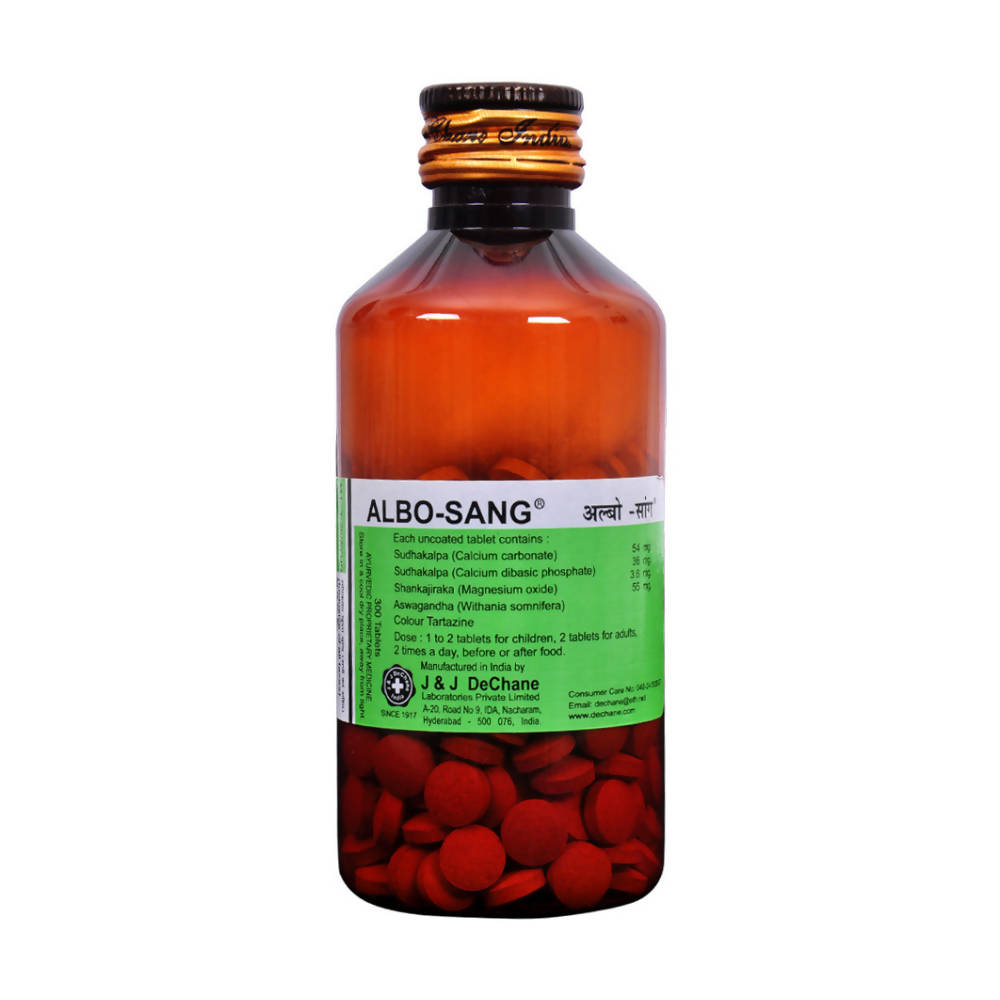 J & J Dechane Ayurvedic Albo Sang Tablets | Grocsy