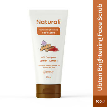 Naturali Ubtan Brightening Face Scrub | Grocsy